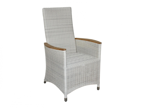 Zebra Loomus Relax-Sessel Silk White