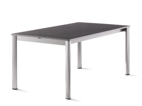 Sieger Exclusiv-Ausziehtisch 165-225-285cm, graphit-anthrazit