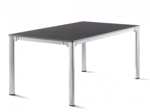 Sieger Exclusiv-Tisch verlängerbar 165-225-285cm graphit-anthrazit