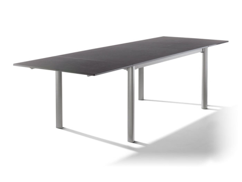 Sieger Exclusiv-Tisch verlängerbar 165-225-285cm graphit-anthrazit