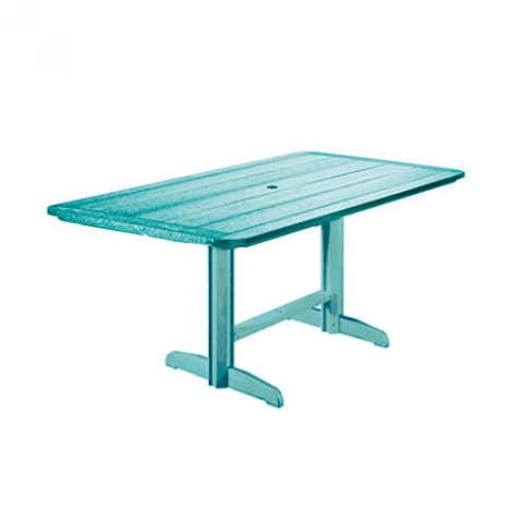 Muskoka Generation Line Esstisch rechteckig T11 Turquoise