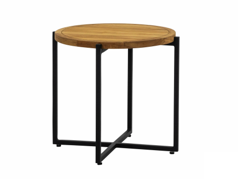 Apple Bee Condor Loungetisch 54cm schwarz Aluminium black