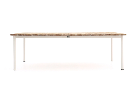 Apple Bee Milou Tisch Teak wei 180cm