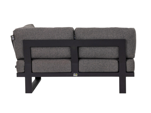 Apple Bee Mura Black Loungesofa, Armlehne links