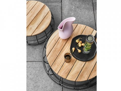 Apple Bee Pure Lounge-Set 3 Rope black ca. 222x282cm