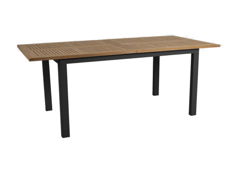 Brafab Lyon Ausziehtisch 224-304cm, schwarz