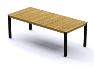 Tisch Teak-Aluminium