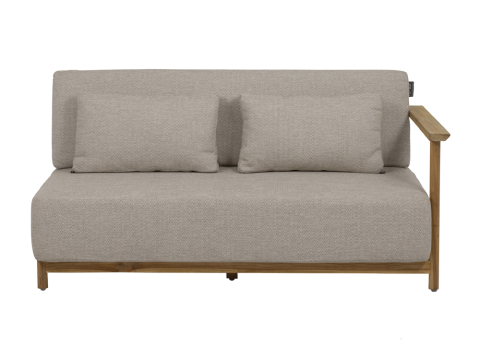 Apple Bee St. Lucia Loungesofa links aus Teakholz 158cm