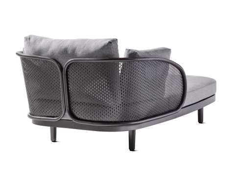 Sieger Samoa Daybed, wei-hellgrau