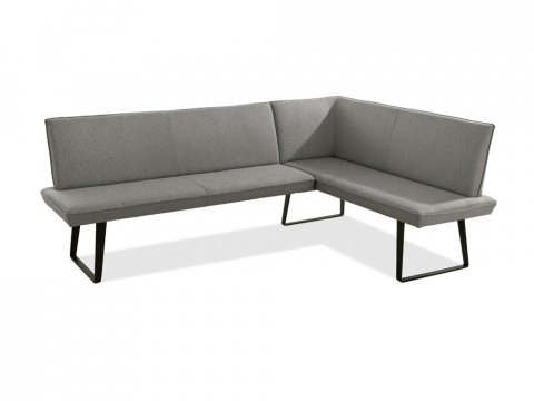 Niehoff Elba Eckbank links 255x170cm, Alpine grau