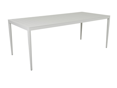 Brafab Bigby Diningtisch 195x76cm, hellgrau