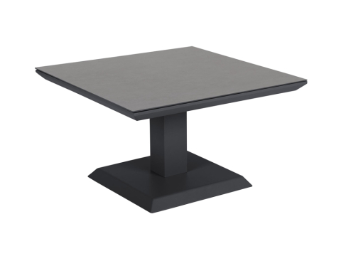 Brafab Heis Loungetisch schwarz, 79x79cm