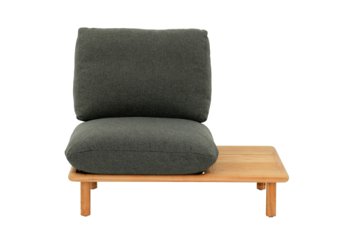 Apple Bee Sling Loungesessel Ablage links aus Teakholz 108cm